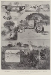 Der Vormarsch der Zivilisation in Ostafrika, Szenen auf der Uganda-Eisenbahn